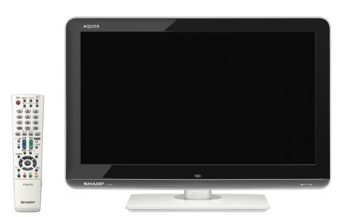 シャープ 19v型 ハイビジョン 液晶テレビ ホワイト AQUOS LC-19K3-W【中古品】