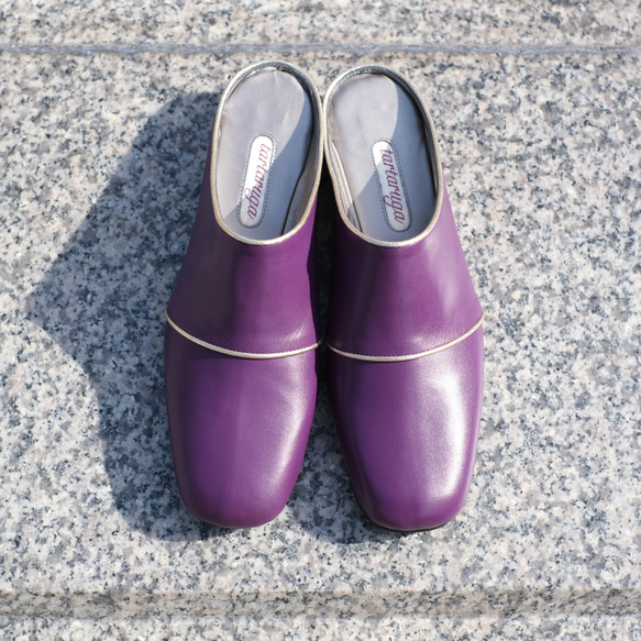 room shoes P / purple