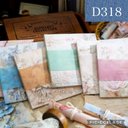 D318★花影迷踪★素材紙6種類セット★コラージュに★