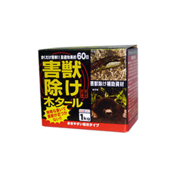 中島商事 トヨチュー 害獣除け木タール 1kg 1箱（16個入）（取寄品）