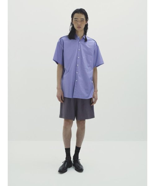 YOKE/ヨーク/PIPING SHIRT SHORT SLEEVES