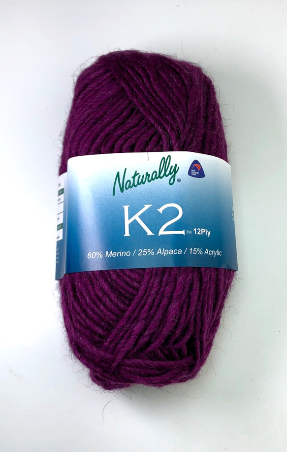 ★クリアランスセール★K2　極太12ply　カラー26　グレープ