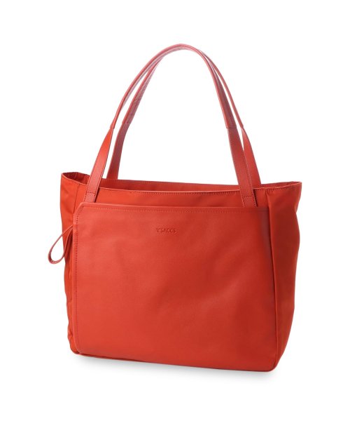 イザック Y’SACCS トートバッグ レディース Mサイズ SQUARE TOTE BAG ブラック グレージュ ネイビー ブラウン 黒 Y91－05－02