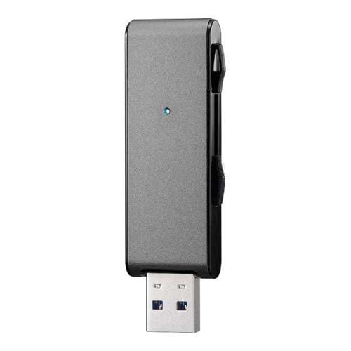 IOデータ U3-MAX2／256K USB3.1 Gen 1（USB3.0）対応 アルミボディUSBメモリー 「U3-MAX2シリーズ」 256GB・ブラック