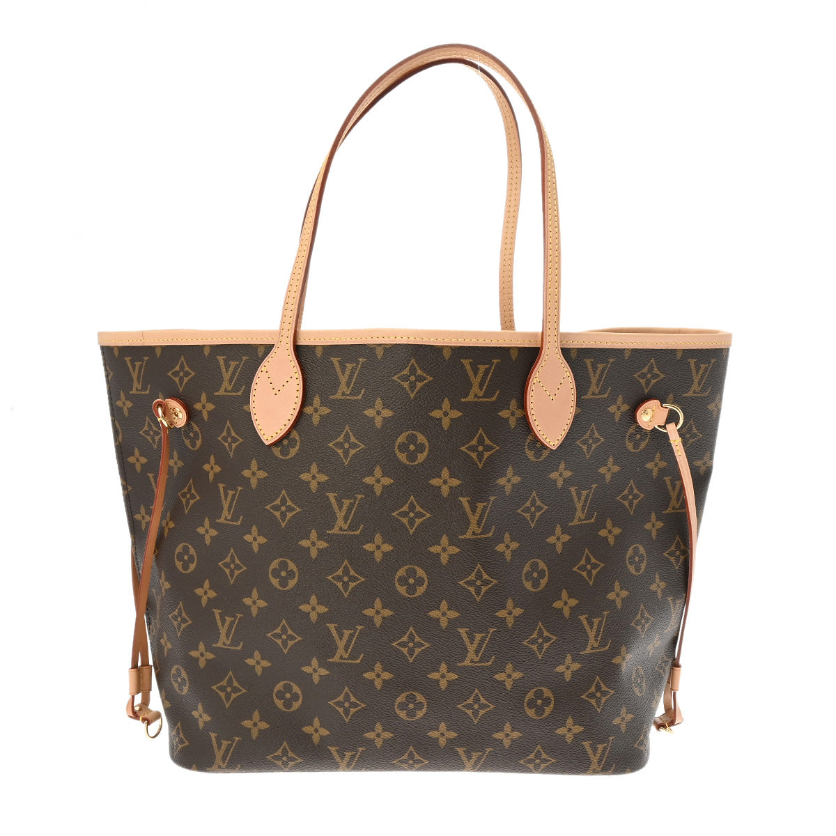 LOUIS VUITTON ルイヴィトン モノグラム ネヴァーフルMM ベージュ M40995 レディース モノグラムキャンバス トートバッグ Aランク 中古 