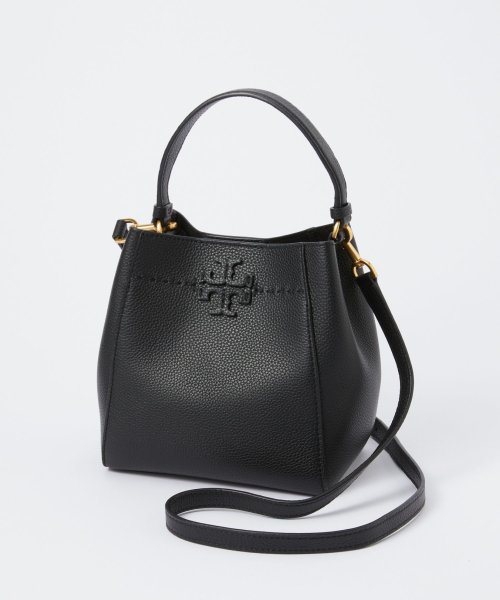 トリーバーチ TORY BURCH 74956 ハンドバッグ レディース バッグ ショルダーバッグ マックグロー スモール バケットバッグ 肩掛け レザー Mc