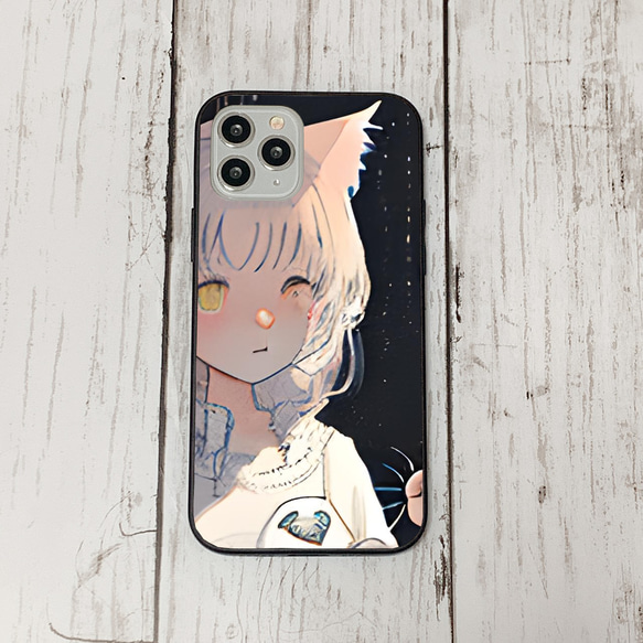 スマホケース46 期間限定 iphone 強化ガラス ねこ・子猫S  かわいい アイフォン iface