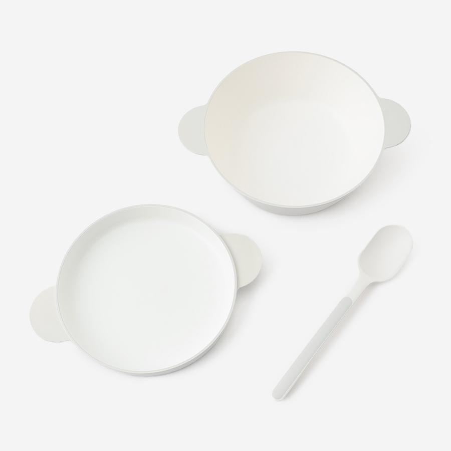 tak | KIDS DISH soup bowl set S グレー