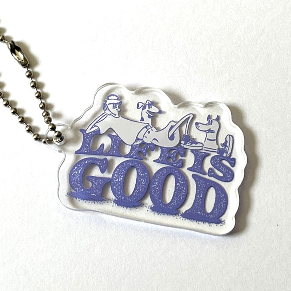 Life is Good Key Chain / キーホルダー