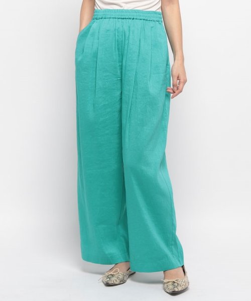 sheer wide pants