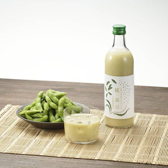 古町糀製造所の糀（麹）の甘酒 ■糀茶豆（枝豆）■瓶詰500ml（3本）■新潟夏の約束 枝豆の甘酒