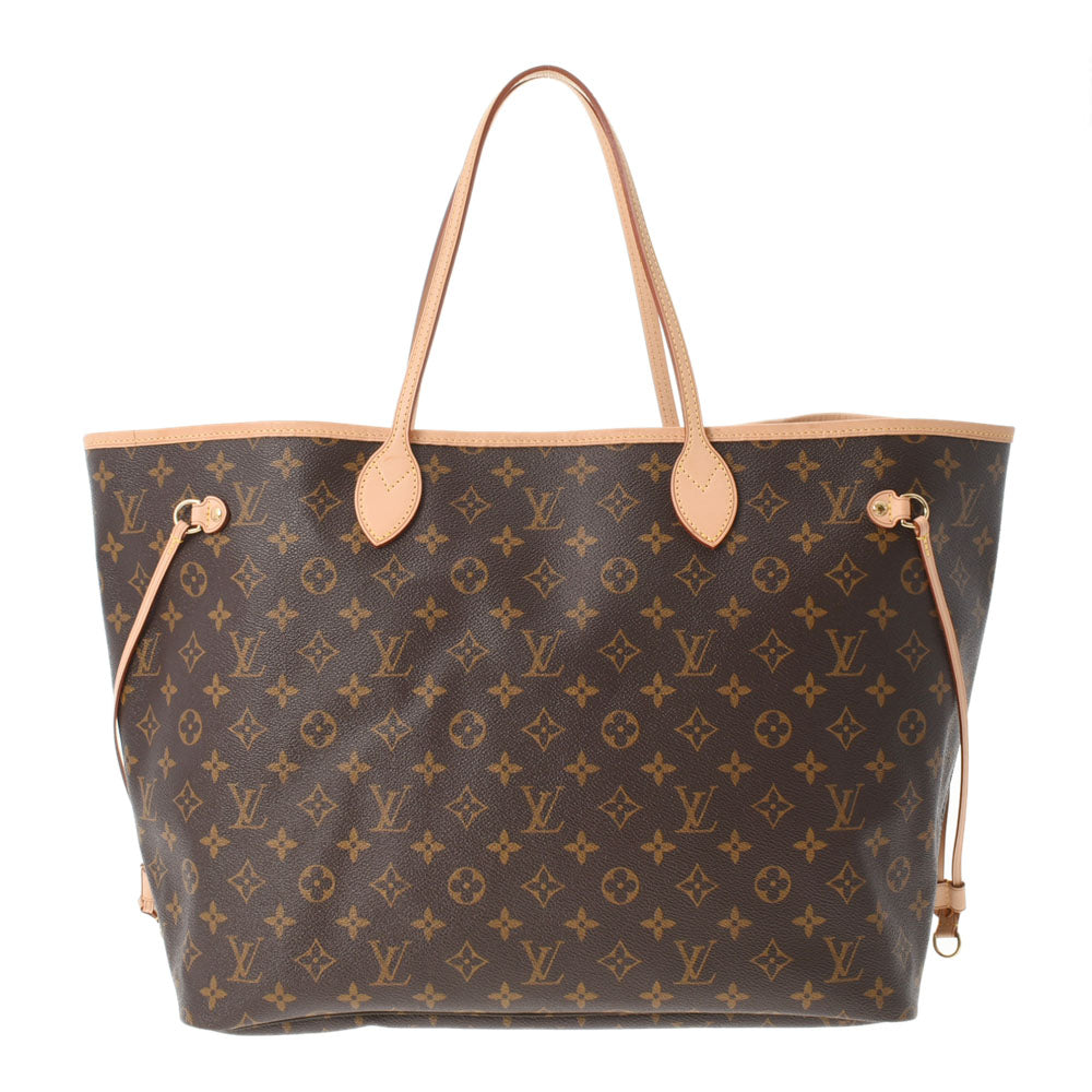 LOUIS VUITTON ルイヴィトン モノグラム ネヴァーフルGM 旧型 ブラウン M40157 レディース モノグラムキャンバス トートバッグ Aランク 中古 