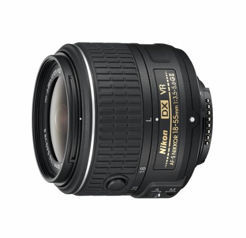 Nikon 標準ズームレンズ AF-S DX NIKKOR 18-55mm f/3.5-5.6G VR II ニコンDXフォーマット専用【中古品】