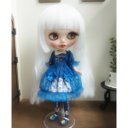 ネオブライス ウィッグ 姫バングソバージュ スノーホワイト 10インチ/ドール Blythe