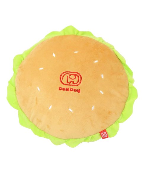 ドムドムハンバーガー クッション ダイカットクッション ビッグドム サンタン インテリア おもしろ雑貨 キャラクター グッズ