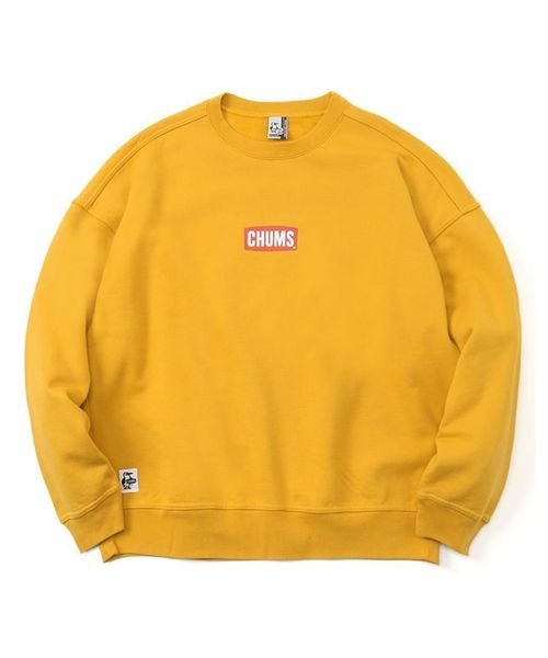 Oversized Mini CHUMS Logo Crew Top (オーバーサイズド ミニ チャムス ロゴ クルートップ)