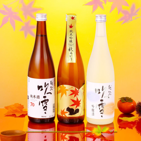 【秋限定】日本酒 秋あがり 飲み比べセット 720ml×3本 辛口 ひやおろし お酒 新潟 高野酒造