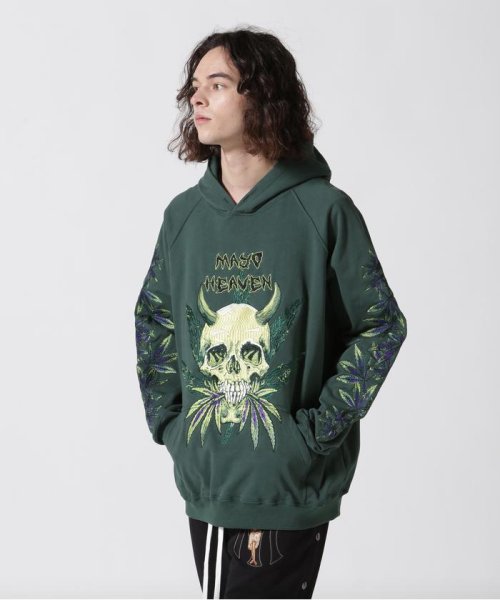 MAYO/メイヨー/MAYO Devil Skull Embroidery Hoodie