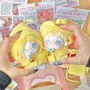 ミニ洋服 10cm 着せ替えぬいぐる服 スターマント 魔法の帽子のマント ぬいぐるみ用服コスチューム 着せ替え人形洋服 日常服人形 綿人形衣装 ドールウェア アクセサリー