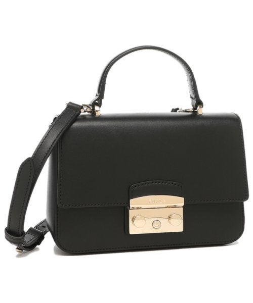 フルラ ハンドバッグ ショルダーバッグ メトロポリス ブラック レディース FURLA WB01066 AX0733 O6000