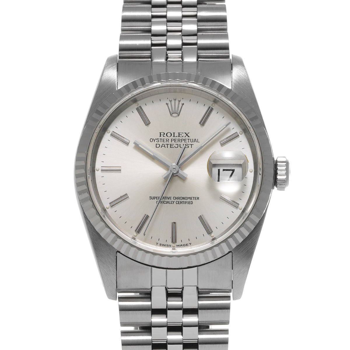 ROLEX ロレックス デイトジャスト 16234 メンズ WG/SS 腕時計 自動巻き Aランク 中古 