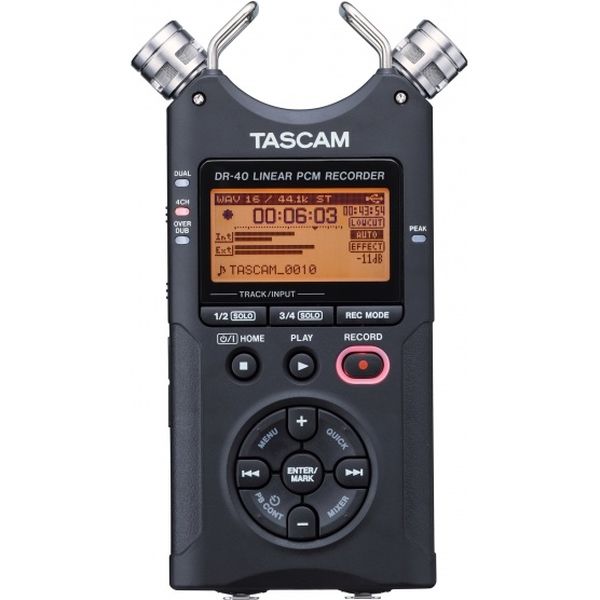 TEAC TASCAM Wi-Fi接続対応リニアPCMレコーダー DR-40 VERSION2-J（直送品）