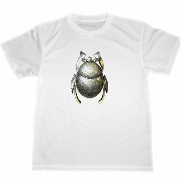 スカラベ　ドライ　Tシャツ　昆虫　甲虫　グッズ　Scarab　アクセサリー　フンコロガシ