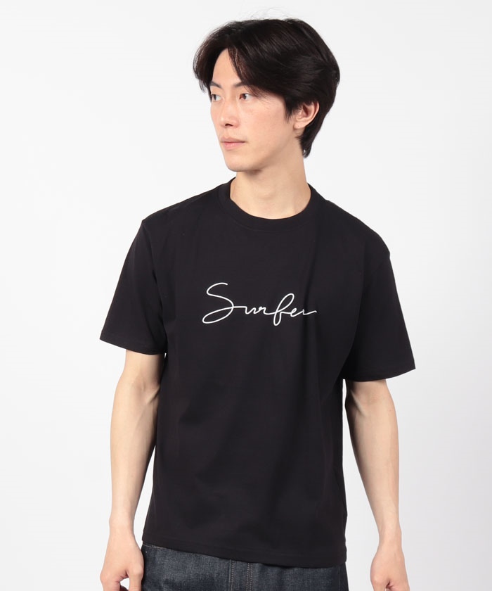 スタイルブロック/半袖プリントTシャツ(Surfer)