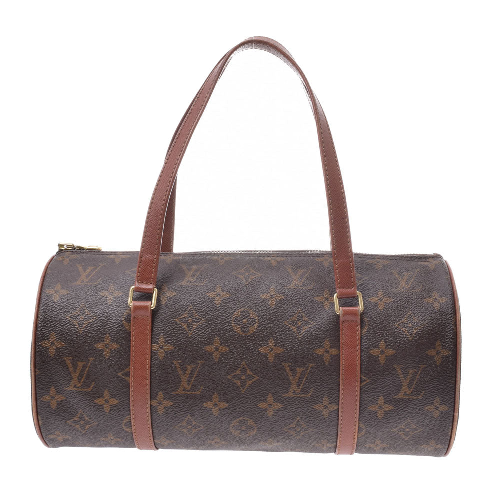 LOUIS VUITTON ルイヴィトン モノグラム パピヨンGM 旧型 ブラウン M51385 レディース モノグラムキャンバス ハンドバッグ Bランク 中古 