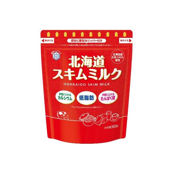 雪印メグミルク 雪印 北海道スキムミルク 360g x12 4273438 1セット(12個)（直送品）