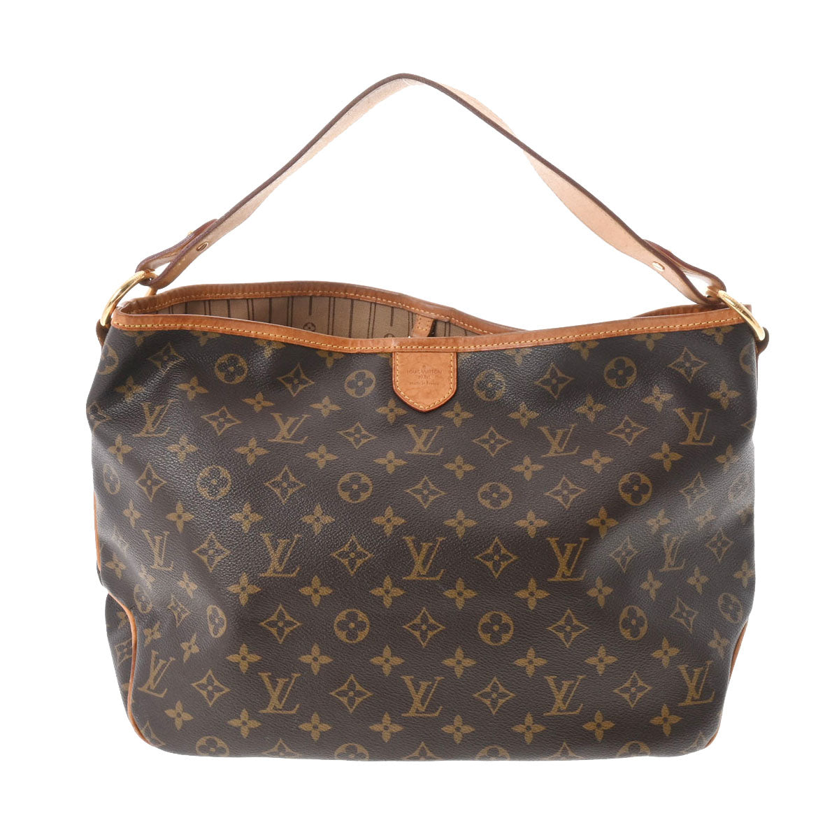 LOUIS VUITTON ルイヴィトン モノグラム ディライトフル PM ブラウン M40352 レディース モノグラムキャンバス ワンショルダーバッグ Bランク 中古 