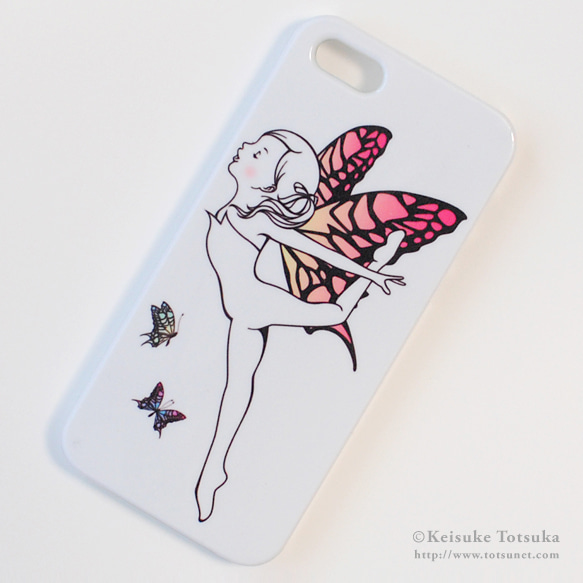 iPhoneケース／Butterfly