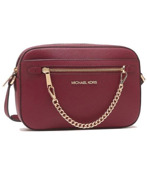 マイケルコース アウトレット ショルダーバッグ ジェットセット アイテム ワインレッド レディース MICHAEL KORS 35S1GTTC7L MULBER