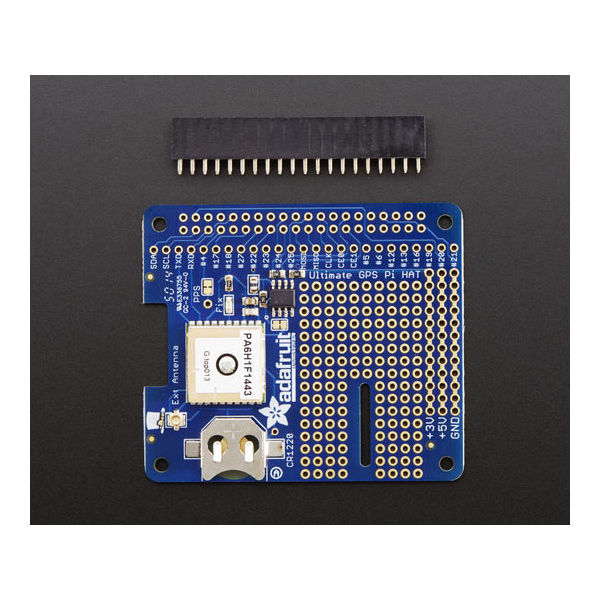 Industries Adafruit Ultimate GPS HAT 2324 1個 63-3078-14（直送品）