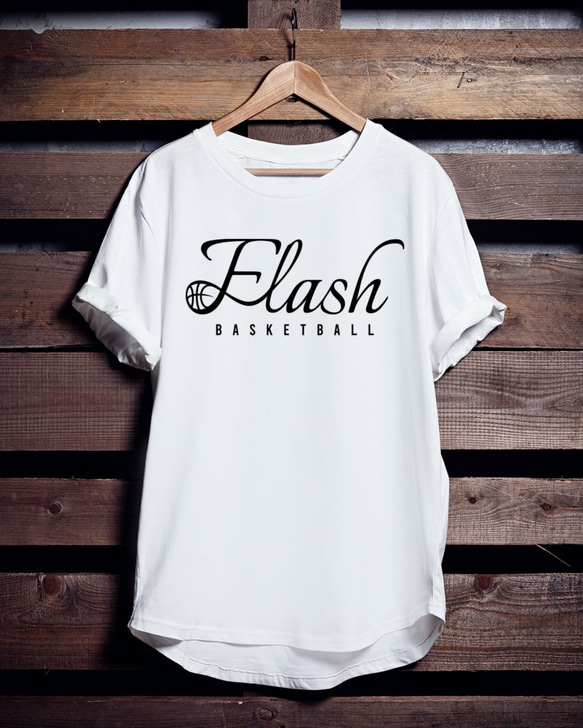 バスケTシャツ「Flash BASKETBALL」