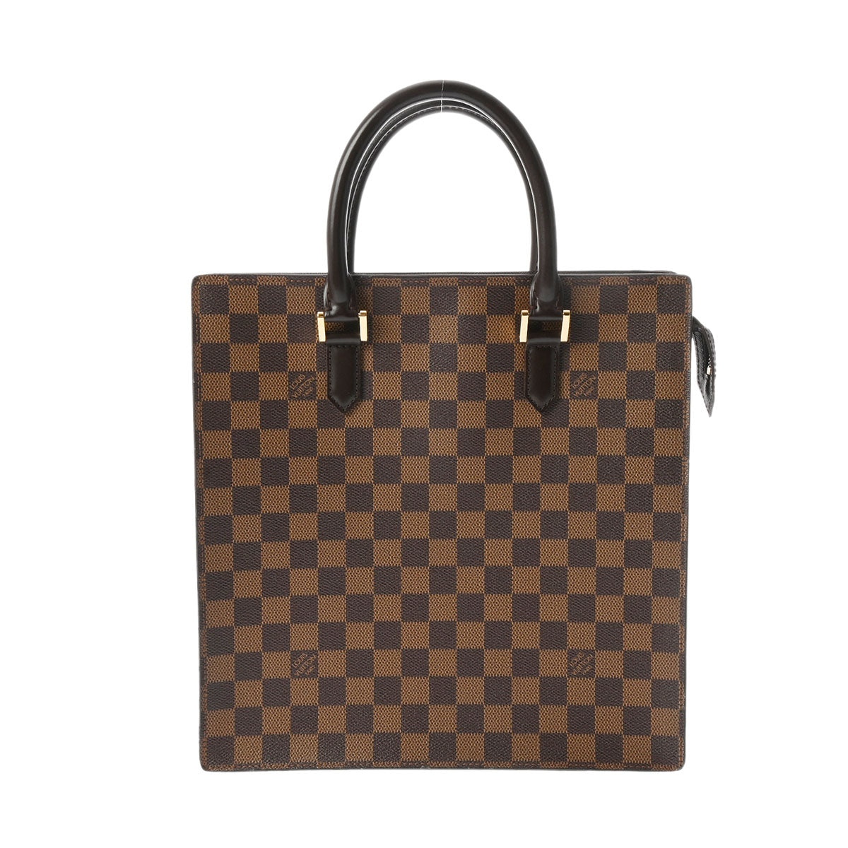 LOUIS VUITTON ルイヴィトン ダミエ ヴェニス PM ブラウン N51145 レディース ダミエキャンバス トートバッグ Bランク 中古 