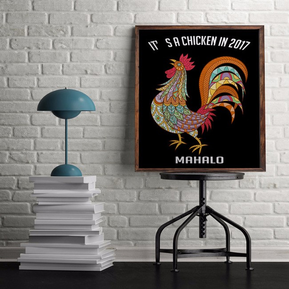 MAHALO CHICKEN POSTER