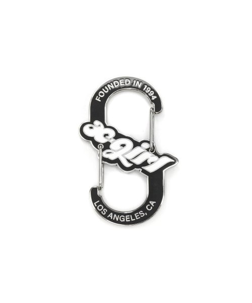 エックスガール カラビナ X－girl CHUBBY LOGO CARABINER メタルカラビナ キーホルダー S字型 鍵 フック 105232054008