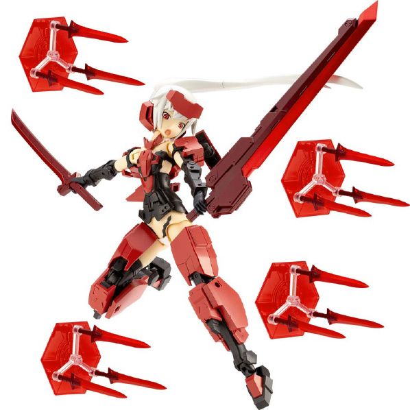 コトブキヤ フレームアームズ・ガール&ウェポンセット〈迅雷Ver．〉 FG061XFAｶﾞ-ﾙｳｴﾎﾟﾝｼﾞﾝﾗｲ