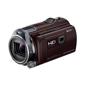 SONY ビデオカメラ HANDYCAM PJ630V 光学12倍 内蔵メモリ64GB ボルドーブラウン【中古品】