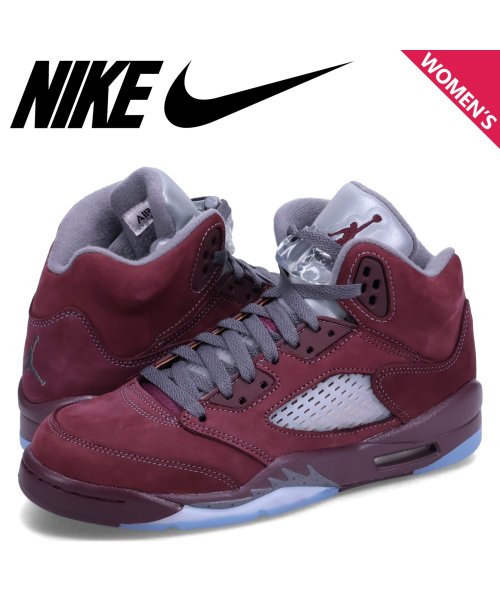 NIKE AIR JORDAN 5 RETRO SE GS ナイキ エアジョーダン5 レトロ スニーカー レディース バーガンディー FN4233－600