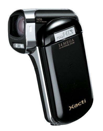 SANYO デジタルムービーカメラ Xacti CG110 ブラック DMX-CG110(K)【中古品】