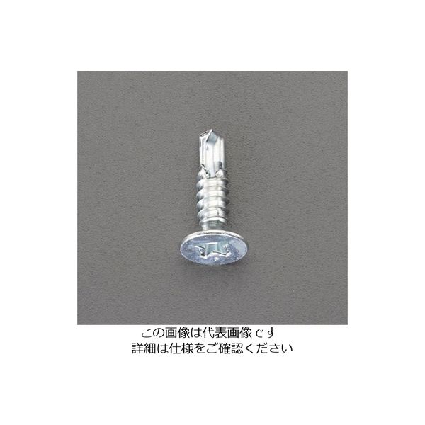 エスコ（esco） 4x16mm ピアスビス（皿頭/鉄/1000本） 1セット（2000本：1000本×2箱） EA949EG-442（直送品）