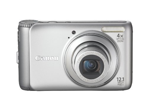 Canon デジタルカメラ PowerShot A3100 IS シルバー PSA3100IS(SL)【中古品】