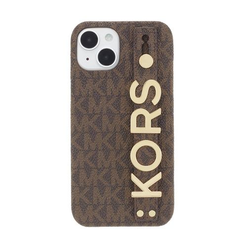 MICHAEL KORS MKSRBRWWPIP2261 iPhone 14用スマートフォンケース [ Brown ] ブラウン