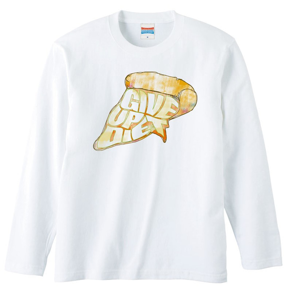 [ロングスリーブTシャツ] Give up diet