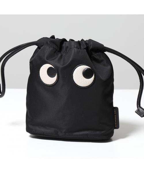 ANYA HINDMARCH 巾着バッグ 141710 DRAWSTRING POUCH EYES