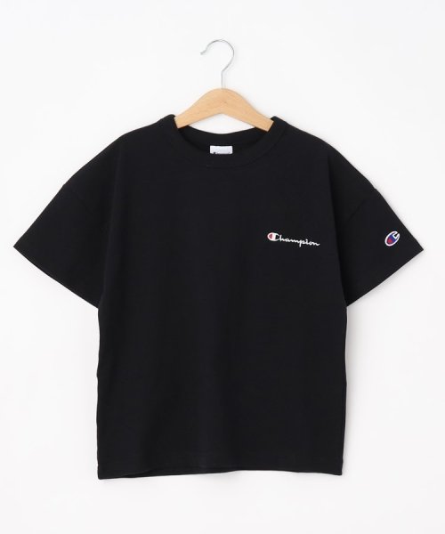 【Champion】胸元ロゴTシャツ