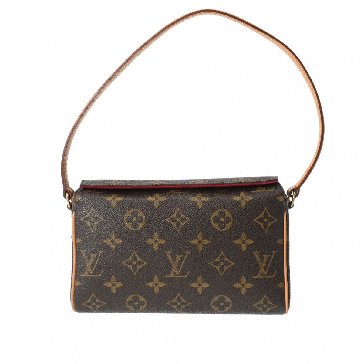 LOUIS VUITTON ルイヴィトン モノグラム レシタル ブラウン M51900 レディース モノグラムキャンバス ハンドバッグ Bランク 中古 