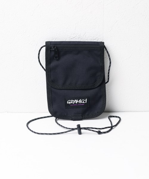 【63】【G4SB－107】【GRAMICCI】CODURA NECK POUCH